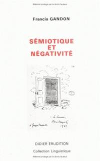 Sémiotique et négativité