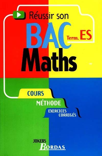 Mathématiques terminale ES