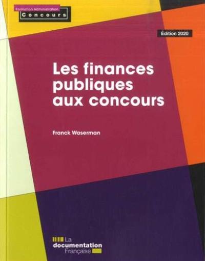 Les finances publiques aux concours