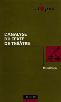 L'analyse du théâtre