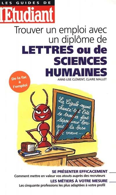 Trouver un emploi avec un diplôme de lettres ou de sciences humaines