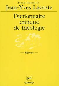 Dictionnaire critique de théologie