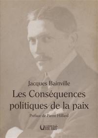 Les conséquences politiques de la paix