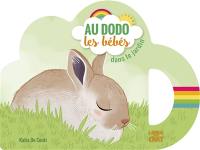 Au dodo les bébés dans le jardin