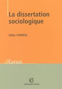 La dissertation sociologique