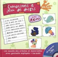 Comptines et jeux de doigts. Vol. 3