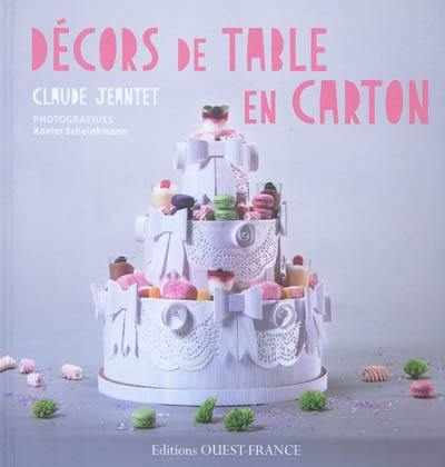 Décors de table en carton