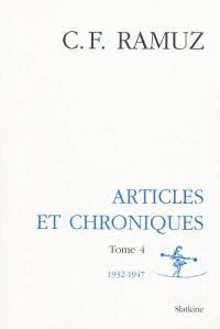 Oeuvres complètes. Vol. 14. Articles et chroniques : tome 4, 1932-1947