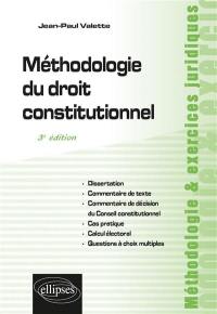 Méthodologie du droit constitutionnel