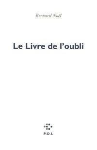 Le livre de l'oubli