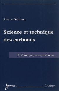 Science et technique des carbones : de l'énergie aux matériaux