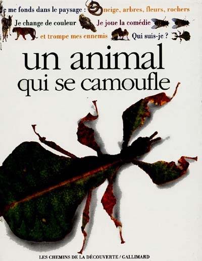 Qui suis-je ? Un animal qui se camoufle