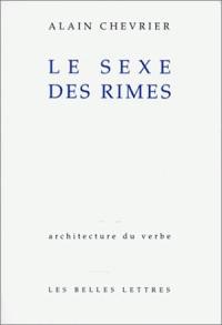 Le sexe des rimes