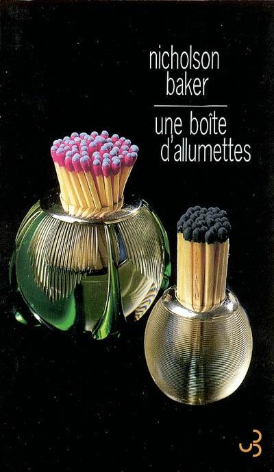 Une boîte d'allumettes