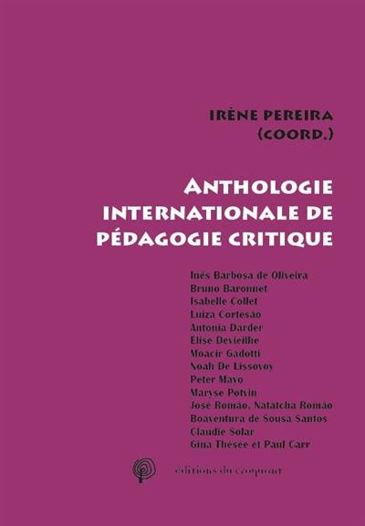 Anthologie internationale de pédagogie critique