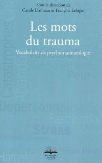 Les mots du trauma : vocabulaire de psychotraumatologie