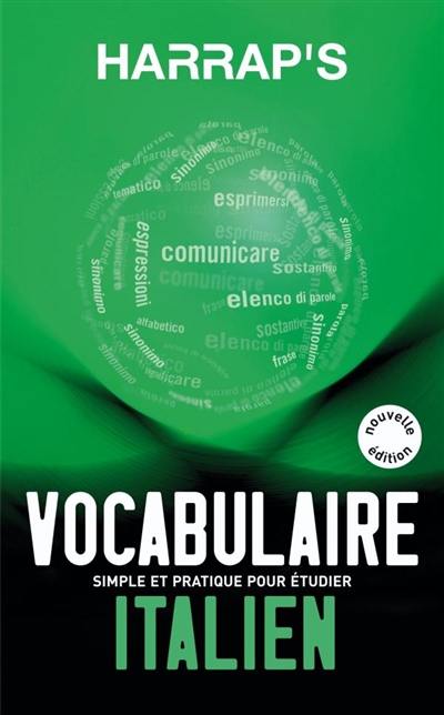 Harrap's vocabulaire italien Harrap's vocabulaire italien