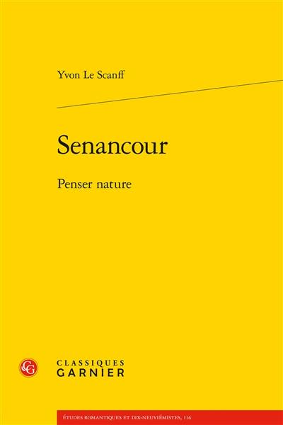 Senancour : penser nature