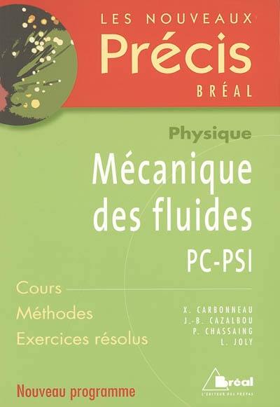 Mécanique des fluides PC-PSI