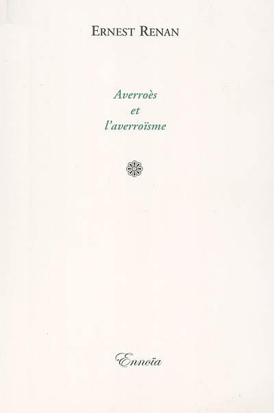 Averroès et l'averroïsme