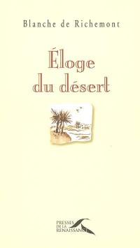 Eloge du désert