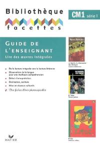 Guide de l'enseignant, CM1 : série 1