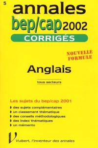 Anglais : tous secteurs