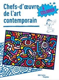 Chefs-d'oeuvre de l'art contemporain à colorier