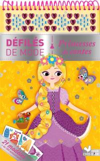 Défilés de mode : princesses de contes : 21 modèles, + de 200 autocollants