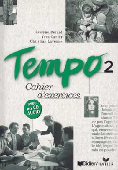 Tempo 2 : cahier d'exercices