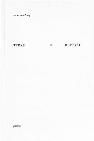 Terre : un rapport