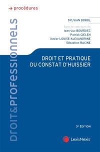 Droit et pratique du constat d'huissier