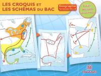 Les croquis et les schémas du bac : géographie terminales ES, L, S : fichier méthodes et exercices