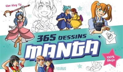 365 dessins manga : 100 % shojo