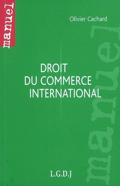 Droit du commerce international