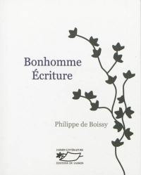 Bonhomme écriture