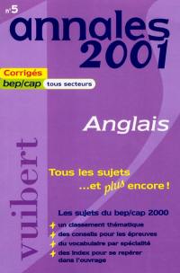 Anglais : tous secteurs