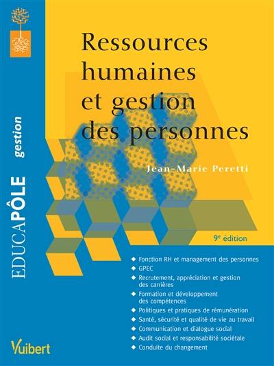 Ressources humaines et gestion des personnes Ressources humaines et gestion des personnes