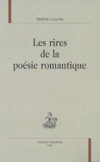 Les rires de la poésie romantique