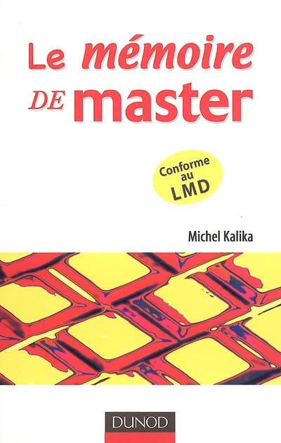 Le mémoire de master : comment réussir votre projet d'étude