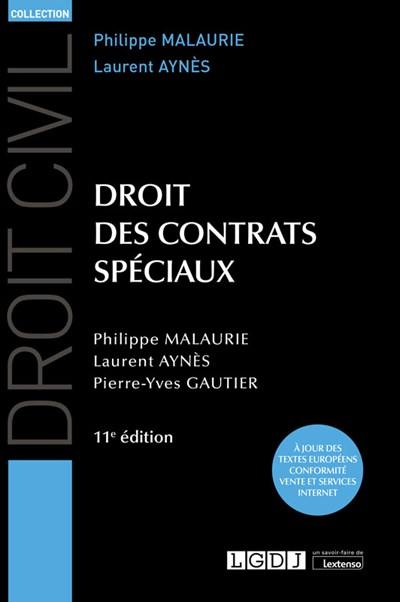 Droit des contrats spéciaux