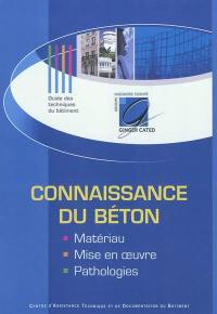 Connaissance du béton : matériau, mise en oeuvre, pathologies