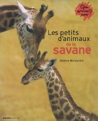 Les petits d'animaux de la savane