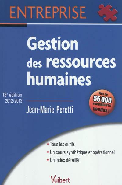 Gestion des ressources humaines Gestion des ressources humaines