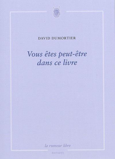 Vous êtes peut-être dans ce livre