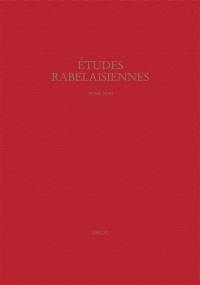 Etudes rabelaisiennes. Vol. 46