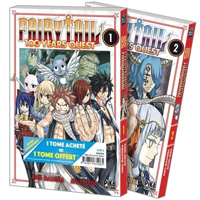 Fairy Tail : 100 years quest : pack offre découverte T01 et T02