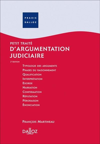 Petit traité d'argumentation judiciaire