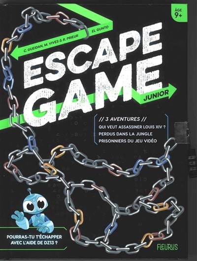 Escape game junior : 3 aventures