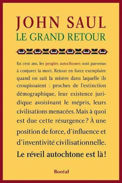 Le grand retour : réveil autochtone